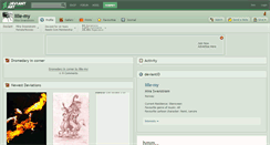 Desktop Screenshot of lille-my.deviantart.com
