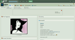 Desktop Screenshot of kaiene.deviantart.com