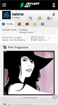 Mobile Screenshot of kaiene.deviantart.com