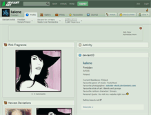 Tablet Screenshot of kaiene.deviantart.com