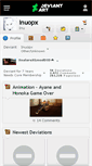 Mobile Screenshot of inuopx.deviantart.com