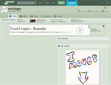 Tablet Screenshot of ami-dragon.deviantart.com