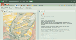 Desktop Screenshot of nak.deviantart.com