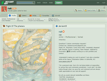 Tablet Screenshot of nak.deviantart.com