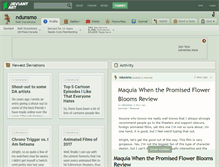 Tablet Screenshot of ndunsmo.deviantart.com