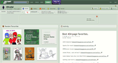 Desktop Screenshot of mirustal.deviantart.com