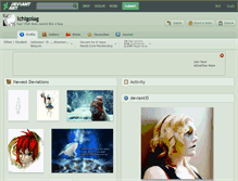 Tablet Screenshot of ichigoiag.deviantart.com
