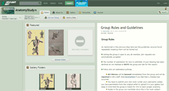 Desktop Screenshot of anatomystudy.deviantart.com