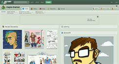 Desktop Screenshot of maple-shaman.deviantart.com