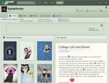 Tablet Screenshot of kaykayiscrazy.deviantart.com