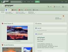 Tablet Screenshot of gallopingael.deviantart.com