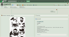 Desktop Screenshot of evangeline90.deviantart.com