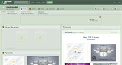 Desktop Screenshot of kencrandall.deviantart.com