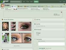 Tablet Screenshot of emajer.deviantart.com