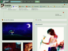 Tablet Screenshot of insamija.deviantart.com