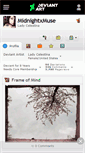 Mobile Screenshot of midnightxmuse.deviantart.com