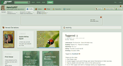 Desktop Screenshot of manchy007.deviantart.com
