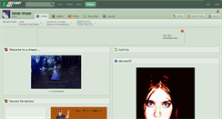 Desktop Screenshot of lunar-muse.deviantart.com