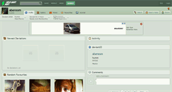 Desktop Screenshot of abereom.deviantart.com