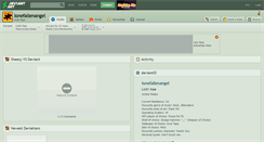 Desktop Screenshot of lonefallenangel.deviantart.com