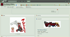 Desktop Screenshot of fox-demon-shikaru.deviantart.com