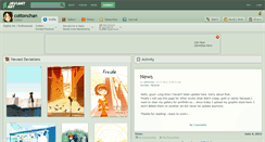 Desktop Screenshot of cottonchan.deviantart.com