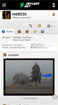 Mobile Screenshot of m68030.deviantart.com