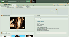 Desktop Screenshot of culture-grows.deviantart.com