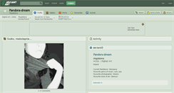 Desktop Screenshot of pandora-dream.deviantart.com