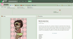 Desktop Screenshot of komeko.deviantart.com