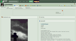 Desktop Screenshot of louiseattaque.deviantart.com