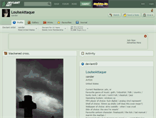 Tablet Screenshot of louiseattaque.deviantart.com