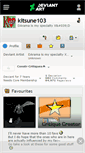 Mobile Screenshot of kitsune103.deviantart.com
