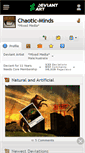 Mobile Screenshot of chaotic-minds.deviantart.com