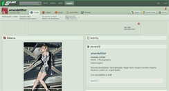 Desktop Screenshot of amandalittler.deviantart.com