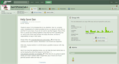 Desktop Screenshot of danvspinkieclub.deviantart.com