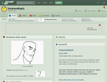 Tablet Screenshot of imyaranaikaplz.deviantart.com