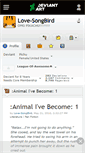 Mobile Screenshot of love-songbird.deviantart.com