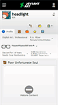 Mobile Screenshot of headlight.deviantart.com