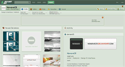 Desktop Screenshot of newavecr.deviantart.com