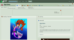 Desktop Screenshot of bigartbabe.deviantart.com