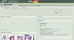 Desktop Screenshot of hiiragi-kagami.deviantart.com