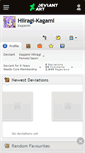 Mobile Screenshot of hiiragi-kagami.deviantart.com