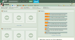 Desktop Screenshot of andyeah.deviantart.com
