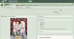Desktop Screenshot of lisaperrin.deviantart.com