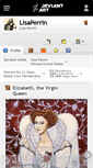 Mobile Screenshot of lisaperrin.deviantart.com