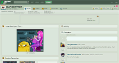Desktop Screenshot of elephuntytest.deviantart.com