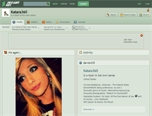 Tablet Screenshot of katara360.deviantart.com