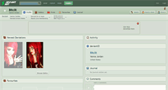 Desktop Screenshot of bitclit.deviantart.com