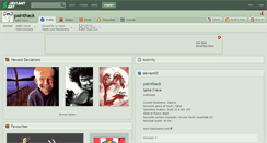 Desktop Screenshot of painthack.deviantart.com